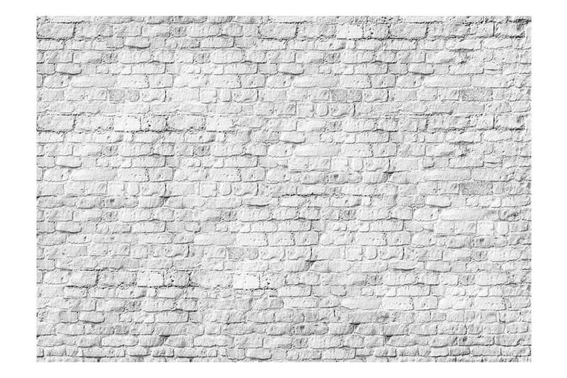 Fototapet White Brick 200x140 - Artgeist sp. z o. o. - Fototapeter