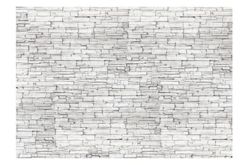 Fototapet White Brick 400x280 - Artgeist sp. z o. o. - Innredning - Veggdekorasjon - Tapeter - Fototapeter