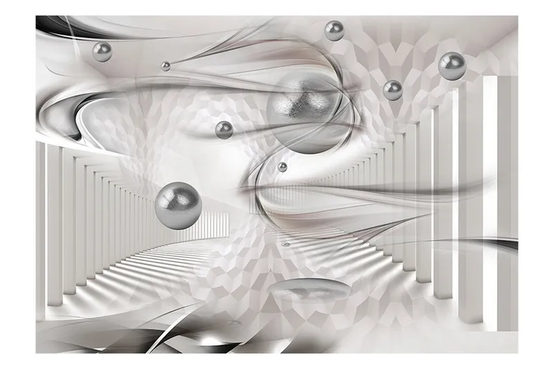 Fototapet White Bullets 350x245 - Artgeist sp. z o. o. - Innredning - Veggdekorasjon - Tapeter - Fototapeter