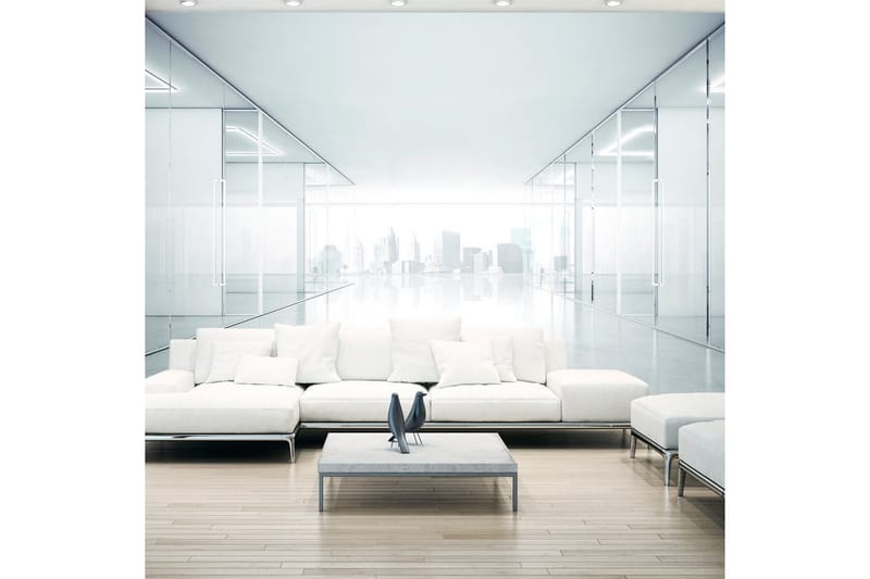 Fototapet White City 300x210, Artgeist sp. z o. o.