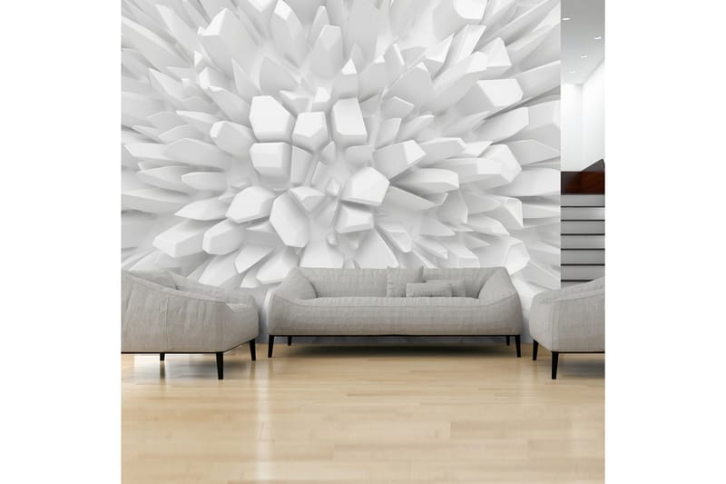 Fototapet White Dahlia 200x140, Artgeist sp. z o. o.