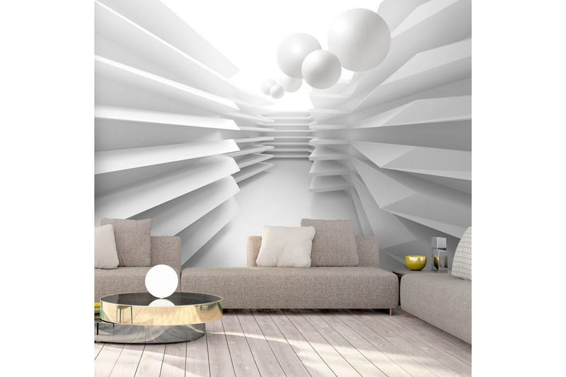 Fototapet White Maze 300x210, Artgeist sp. z o. o.