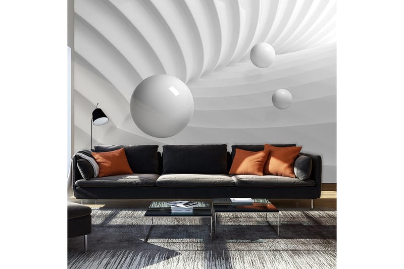 Fototapet White Symmetry 400x280, Artgeist sp. z o. o.