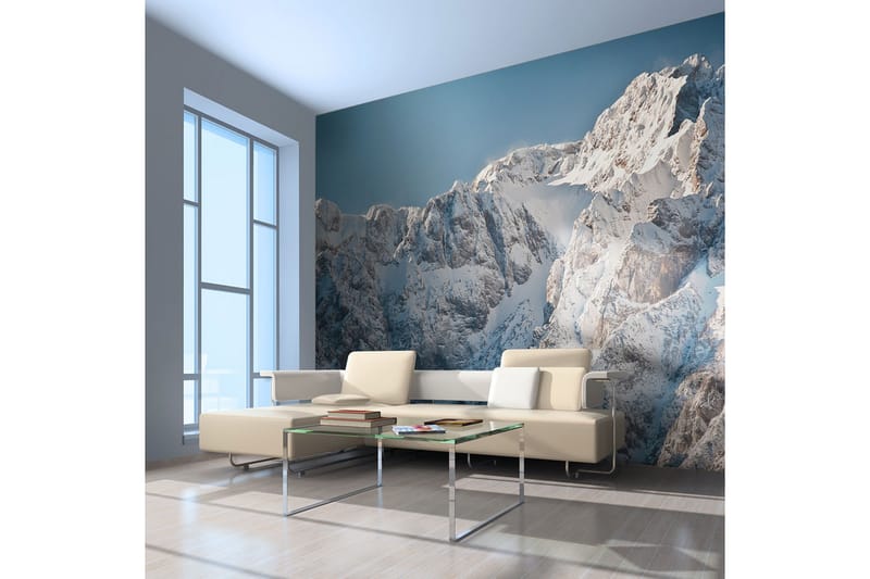 Fototapet Winter Alps 250x193 - Artgeist sp. z o. o. - Innredning - Veggdekorasjon - Tapeter - Fototapeter