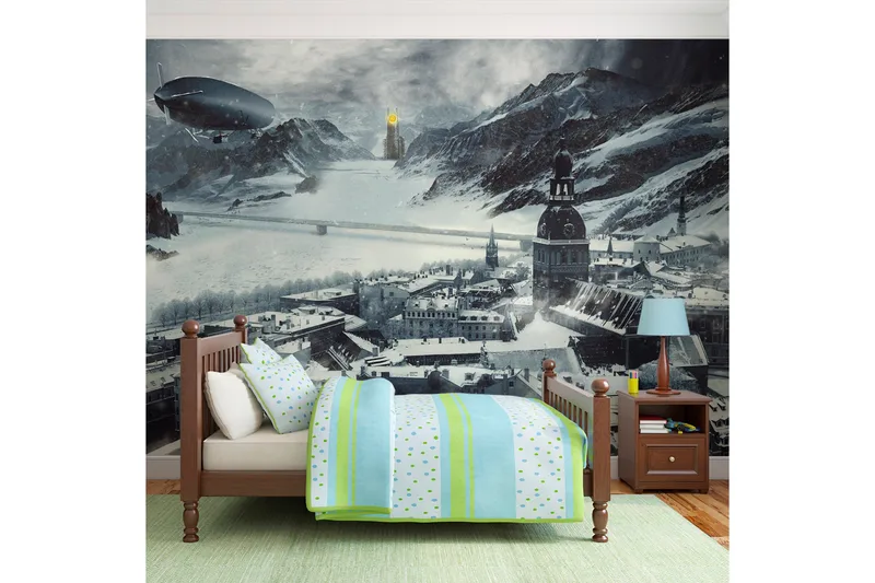 Fototapet Winter In Russia 400x309, Artgeist sp. z o. o.