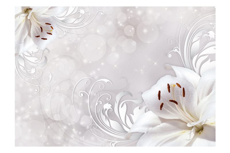 Fototapet Winter Song 150x105 - Artgeist sp. z o. o. - Innredning - Veggdekorasjon - Tapeter - Fototapeter