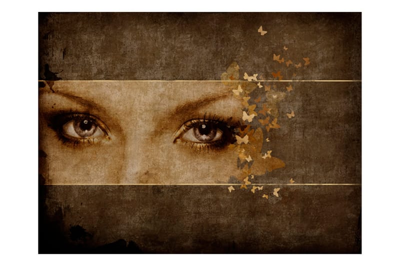 Fototapet Woman And Butterflies 250x193 - Artgeist sp. z o. o. - Innredning - Veggdekorasjon - Tapeter - Fototapeter