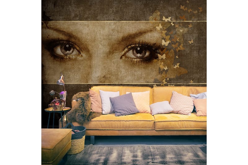 Fototapet Woman And Butterflies 250x193, Artgeist sp. z o. o.