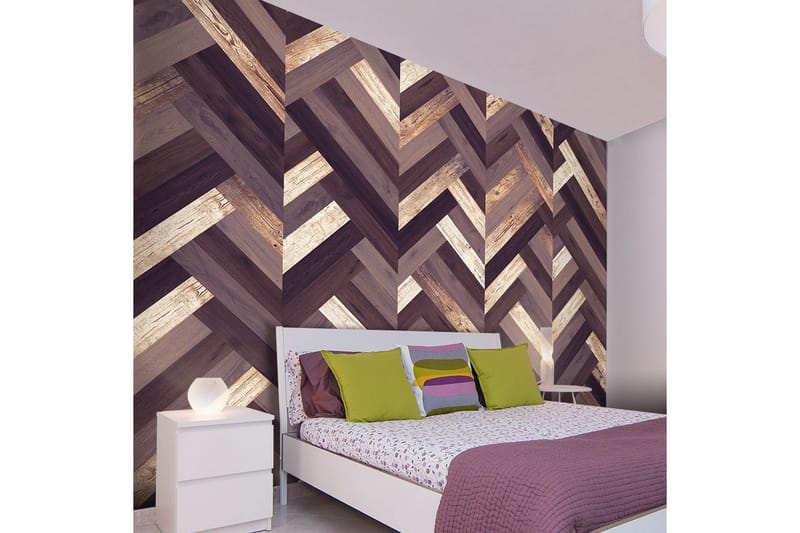 Fototapet Wooden Braid 50x1000, Artgeist sp. z o. o.