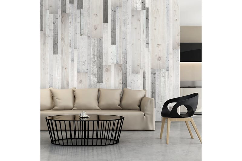 Fototapet Wooden Cover 50x1000 - Artgeist sp. z o. o. - Innredning - Veggdekorasjon - Tapeter - Fototapeter