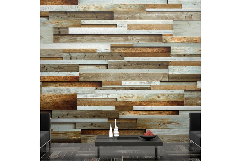 Fototapet Wooden Order 400x280, Artgeist sp. z o. o.