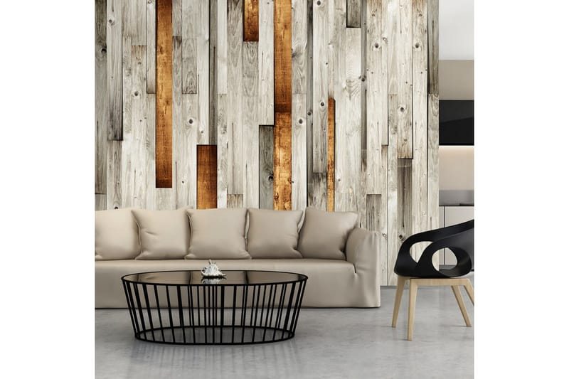 Fototapet Wooden Theme 350x245, Artgeist sp. z o. o.
