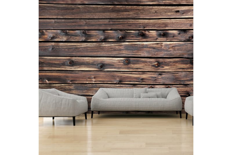 Fototapet Wooden Warmth 200x140 - Artgeist sp. z o. o. - Innredning - Veggdekorasjon - Tapeter - Fototapeter
