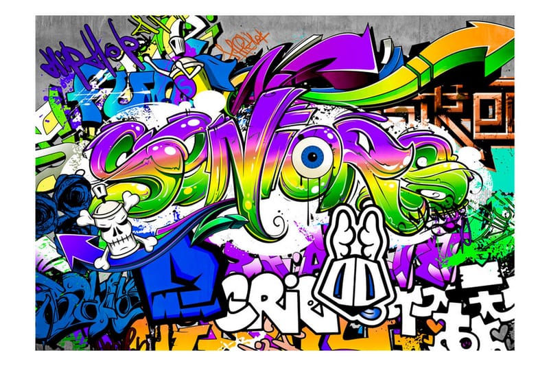 Fototapet Words Of City 400x280, Finnes i flere størrelser