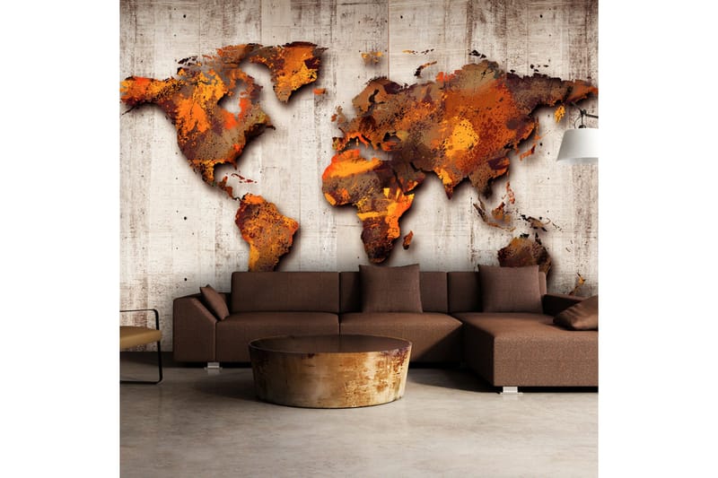 Fototapet World Of Bronze 350x245, Finnes i flere størrelser