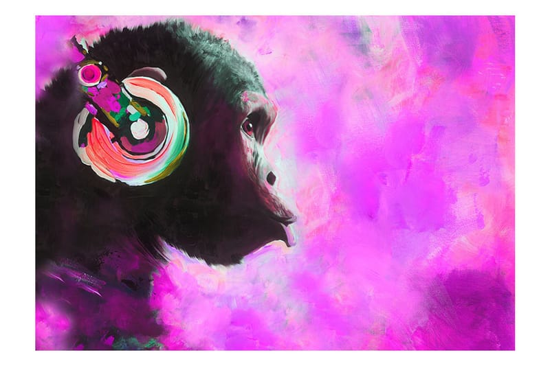 Fototapet World Of Sound 100x70 - Finnes i flere størrelser - Innredning - Veggdekorasjon - Tapeter - Fototapeter