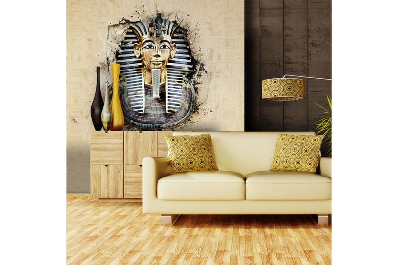 Fototapet Worthy Pharaoh 200x154 - Artgeist sp. z o. o. - Innredning - Veggdekorasjon - Tapeter - Fototapeter