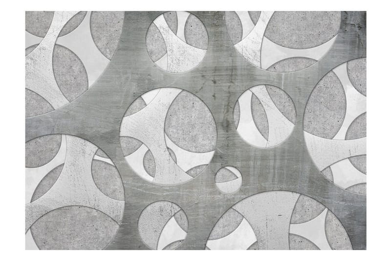 Fototapet Woven Of Grays 200x140 - Artgeist sp. z o. o. - Innredning - Veggdekorasjon - Tapeter - Fototapeter