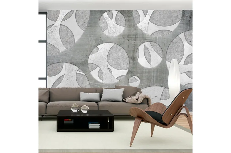 Fototapet Woven Of Grays 250x175, Artgeist sp. z o. o.