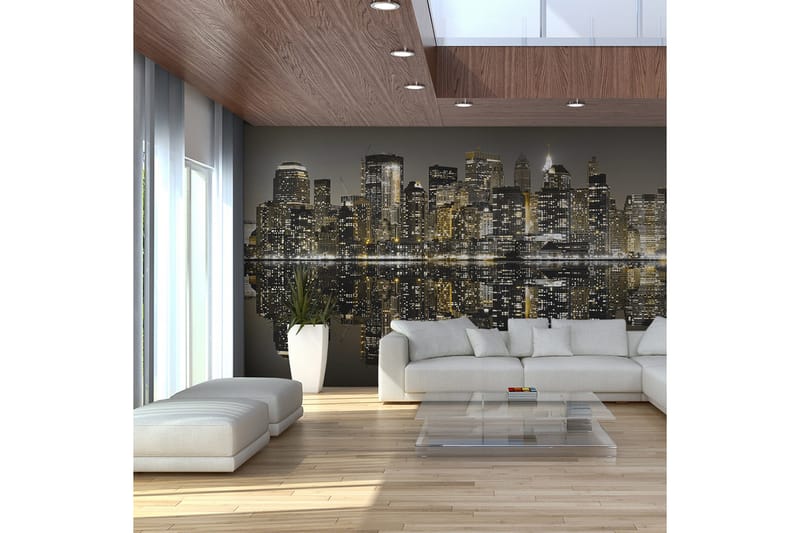 Fototapet XXL American Skyscrapers 550x270 - Artgeist sp. z o. o. - Innredning - Veggdekorasjon - Tapeter - Fototapeter