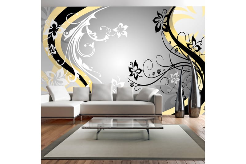 Fototapet XXL Art-Flowers Yellow 500x280, Artgeist sp. z o. o.