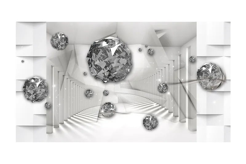 Fototapet XXL Diamond Chamber II 600x280 - Artgeist sp. z o. o. - Innredning - Veggdekorasjon - Tapeter - Fototapeter