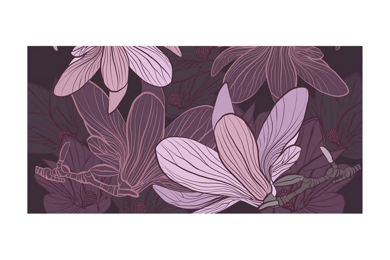 Fototapet XXL Dreamy Flowers 550x270 - Artgeist sp. z o. o. - Innredning - Veggdekorasjon - Tapeter - Fototapeter