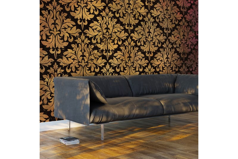 Fototapet XXL Golden Baroque 500x280 - Artgeist sp. z o. o. - Innredning - Veggdekorasjon - Tapeter - Fototapeter