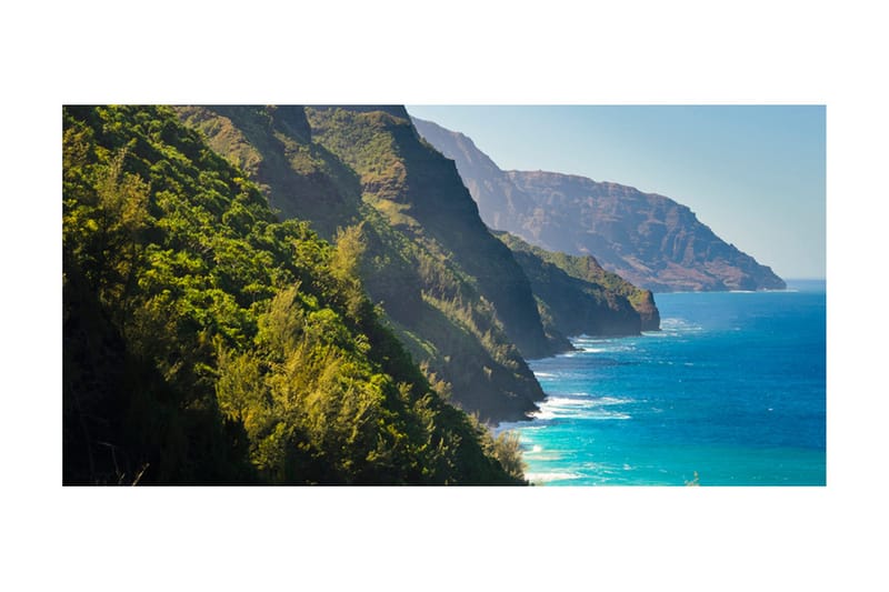 Fototapet XXL Na Pali Coast Kauai Hawaii 550x270 - Artgeist sp. z o. o. - Innredning - Veggdekorasjon - Tapeter - Fototapeter