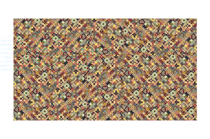 Fototapet XXL Rainbow Mosaic 500x280 - Artgeist sp. z o. o. - Innredning - Veggdekorasjon - Tapeter - Fototapeter