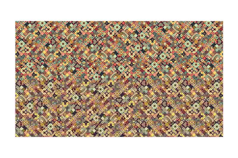 Fototapet XXL Rainbow Mosaic 500x280 - Artgeist sp. z o. o. - Innredning - Veggdekorasjon - Tapeter - Fototapeter