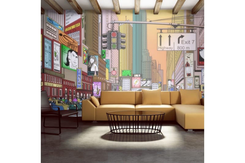 Fototapet XXL Rushtid Ny 550x270, Artgeist sp. z o. o.