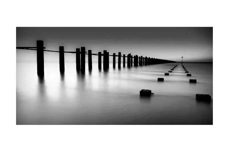 Fototapet XXL Thames Mynning Shoeburyness England 550x270 - Artgeist sp. z o. o. - Innredning - Veggdekorasjon - Tapeter - Fototapeter