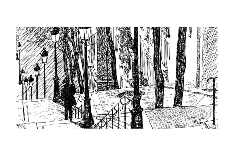 Fototapet XXL Trinn Montmartre 550x270, Artgeist sp. z o. o.
