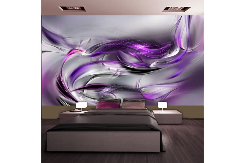 Fototapet XXL Purple Swirls II 500x280, Artgeist sp. z o. o.