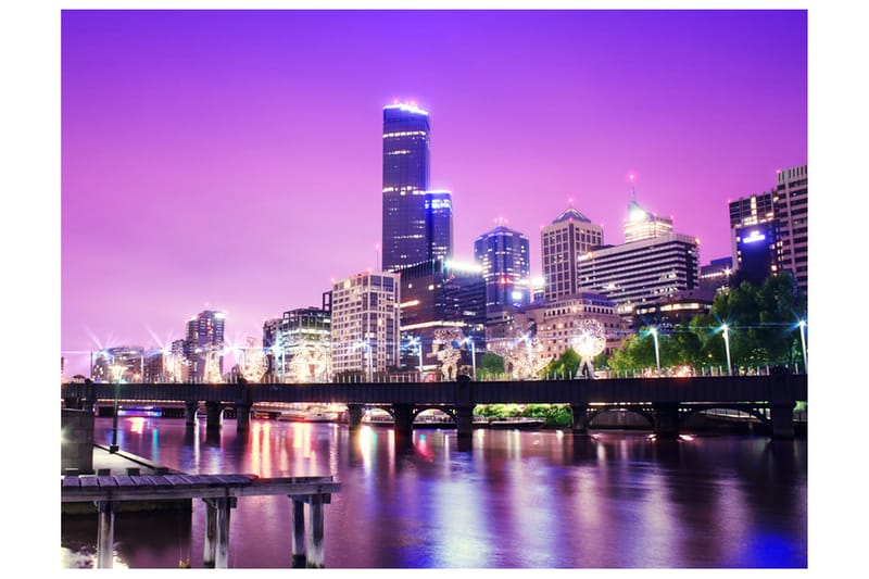 Fototapet Yarra River Melbourne 300x231 - Artgeist sp. z o. o. - Innredning - Veggdekorasjon - Tapeter - Fototapeter