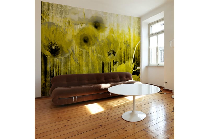 Fototapet Yellow Madness 300x210 - Artgeist sp. z o. o. - Innredning - Veggdekorasjon - Tapeter - Fototapeter