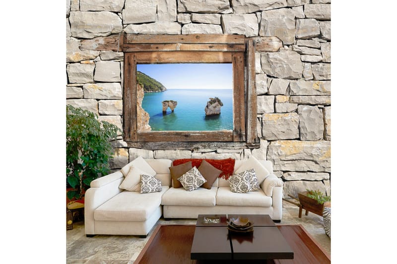 Fototapet Zagare Bay 250x175 - Artgeist sp. z o. o. - Innredning - Veggdekorasjon - Tapeter - Fototapeter