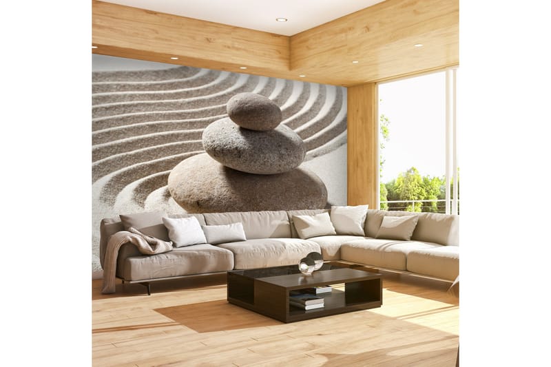 Fototapet Zen Hage 350x270 - Artgeist sp. z o. o. - Innredning - Veggdekorasjon - Tapeter - Fototapeter