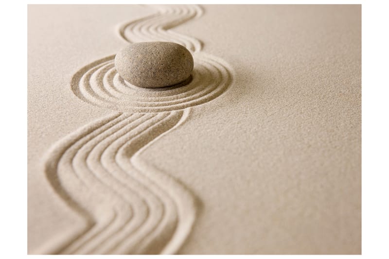 Fototapet Zen Sand Hage 300x231 - Artgeist sp. z o. o. - Innredning - Veggdekorasjon - Tapeter - Fototapeter