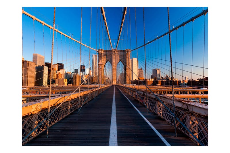 Fototapet På Vei Til Manhattan 350x270 - Artgeist sp. z o. o. - Innredning - Veggdekorasjon - Tapeter - Fototapeter