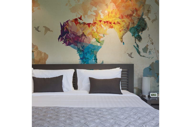 Fototapet Paper Birds 250x193, Artgeist sp. z o. o.