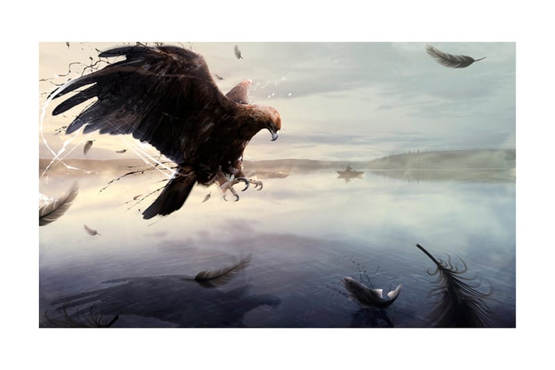 Fototapet Predator 450x270 - Artgeist sp. z o. o. - Innredning - Veggdekorasjon - Tapeter - Fototapeter