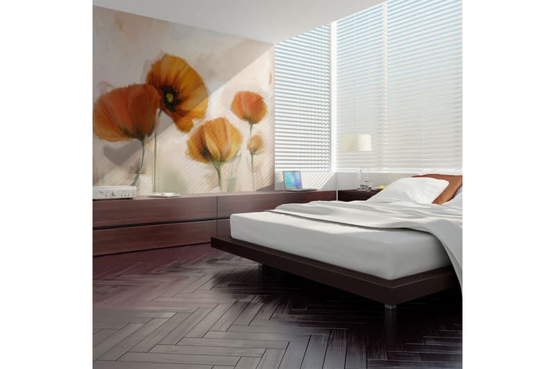 Fototapet Poppies Vintages 200x154, Artgeist sp. z o. o.