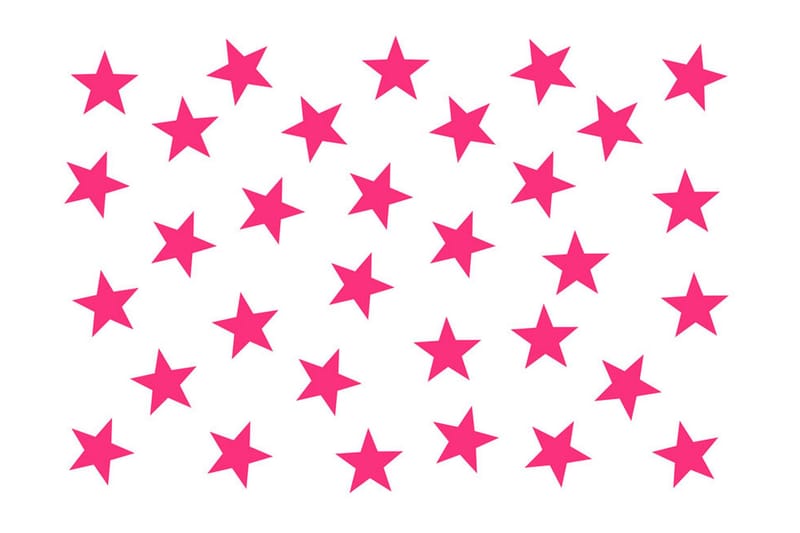 Fototapet Pink Star 250x175 - Finnes i flere størrelser - Innredning - Veggdekorasjon - Tapeter - Fototapeter