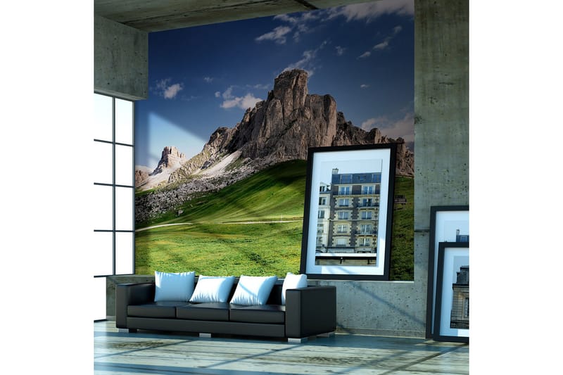 Fototapet Passo Di Giau Dolomites Italia 200x154 - Artgeist sp. z o. o. - Innredning - Veggdekorasjon - Tapeter - Fototapeter