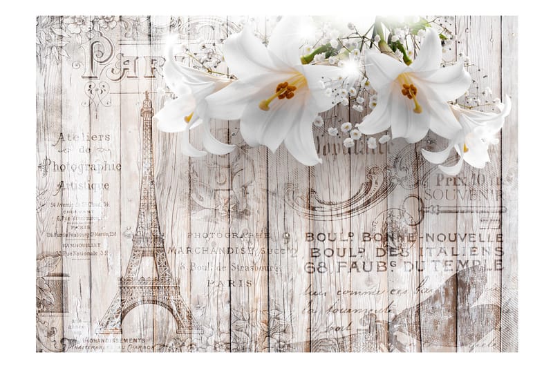 Fototapet Parisian Lilies 150x105 - Fototapeter