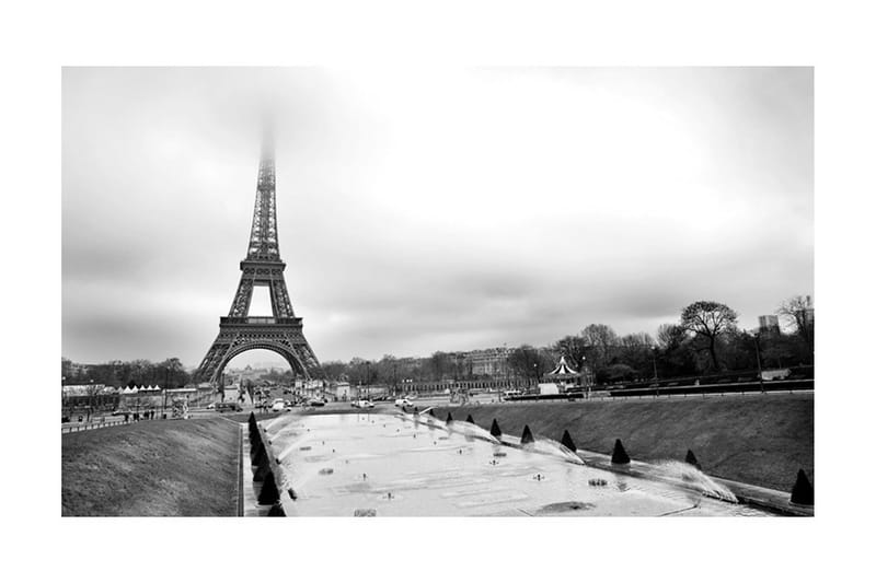Fototapet Paris Eiffeltårnet 450x270 - Artgeist sp. z o. o. - Innredning - Veggdekorasjon - Tapeter - Fototapeter