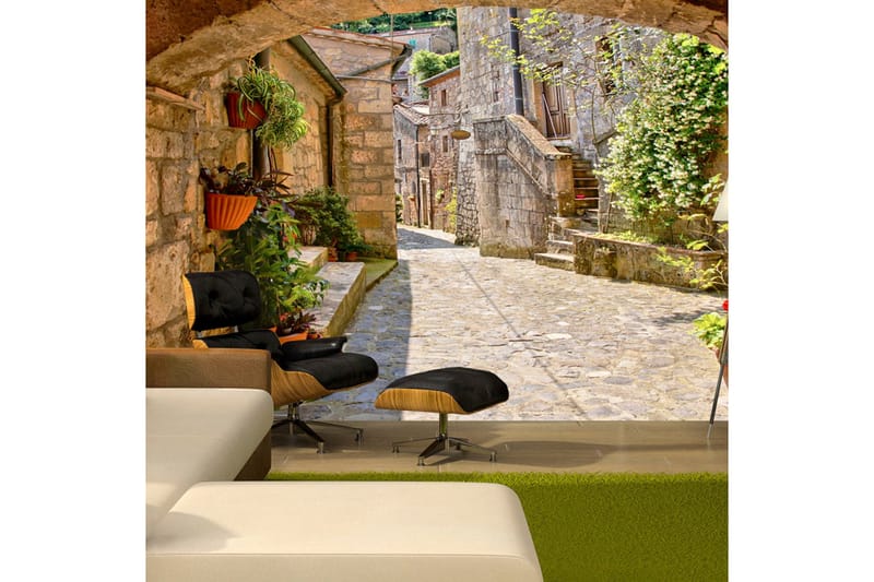 Fototapet Provincial Alley In Toscana 150x105, Artgeist sp. z o. o.