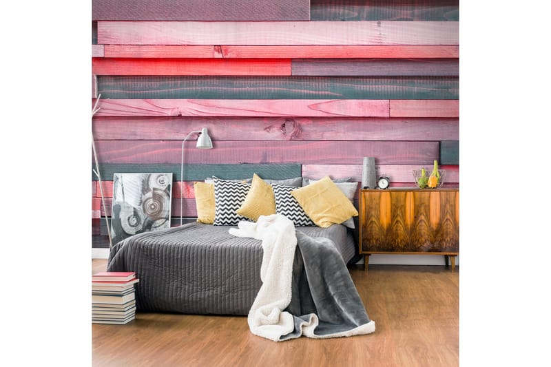 Fototapet Pink Manor 400x280, Artgeist sp. z o. o.